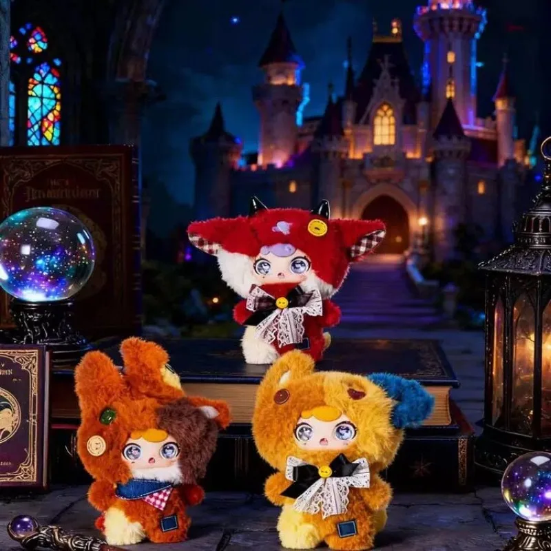 Фото ZAZA BBToy Серия Patch Town: Виниловая фигурка-сюрприз с милым ароматным плюшевым кулоном и вращающимися глазами, игрушка-подарок №3
