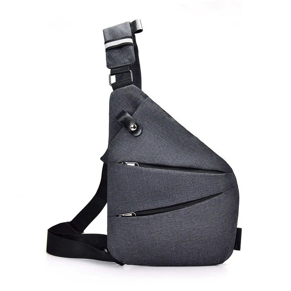 

Selling 2022 Waterproof Bag Personal Anti Theft Shoulder Man Pocket Portable Travel For Dog Walking Bolsa De Hombro