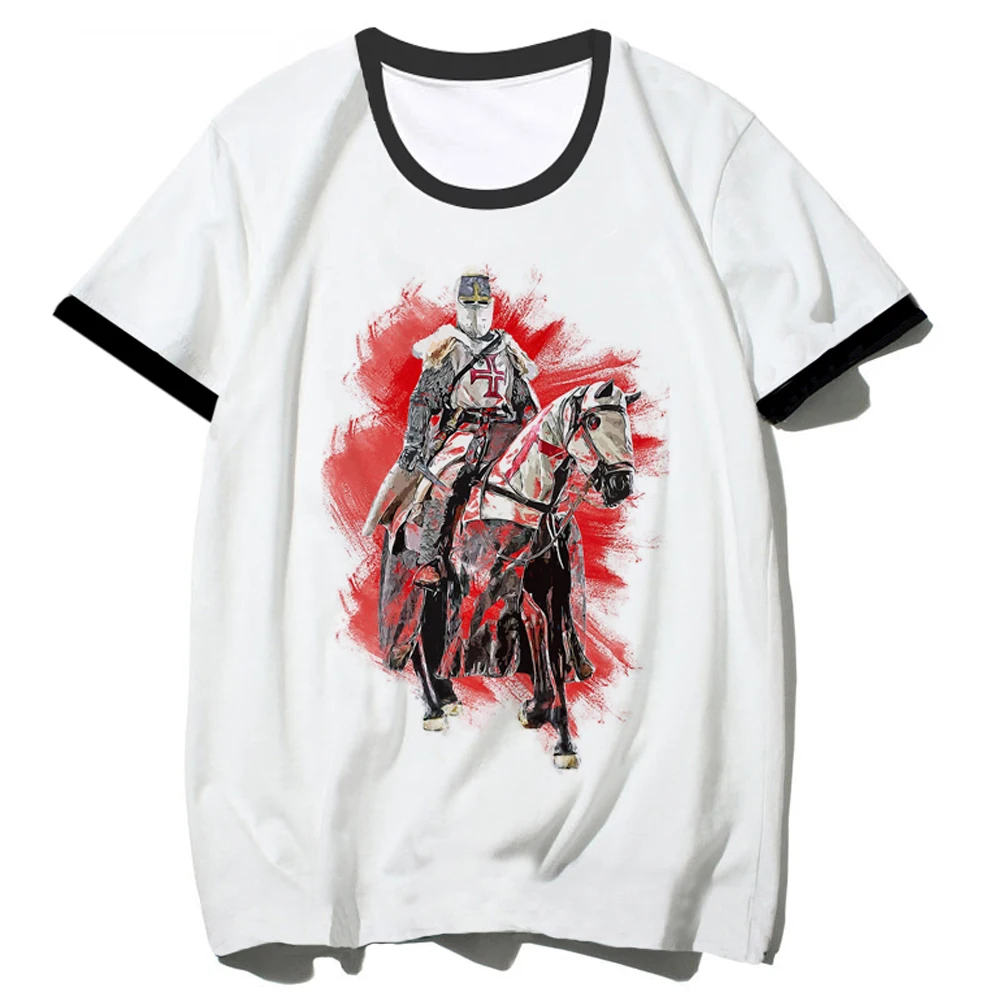 

Женская футболка Templars, уличная одежда, комикс, графическая футболка, женская одежда для комиксов 2000s