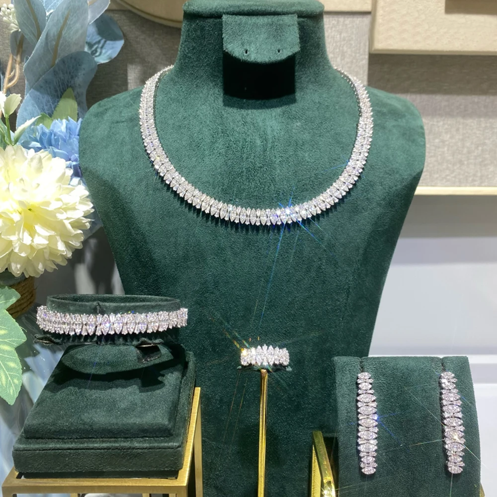 GODKI Роскошные в форме сердца вырезанные 2 шт. эффектные Свадебные полные