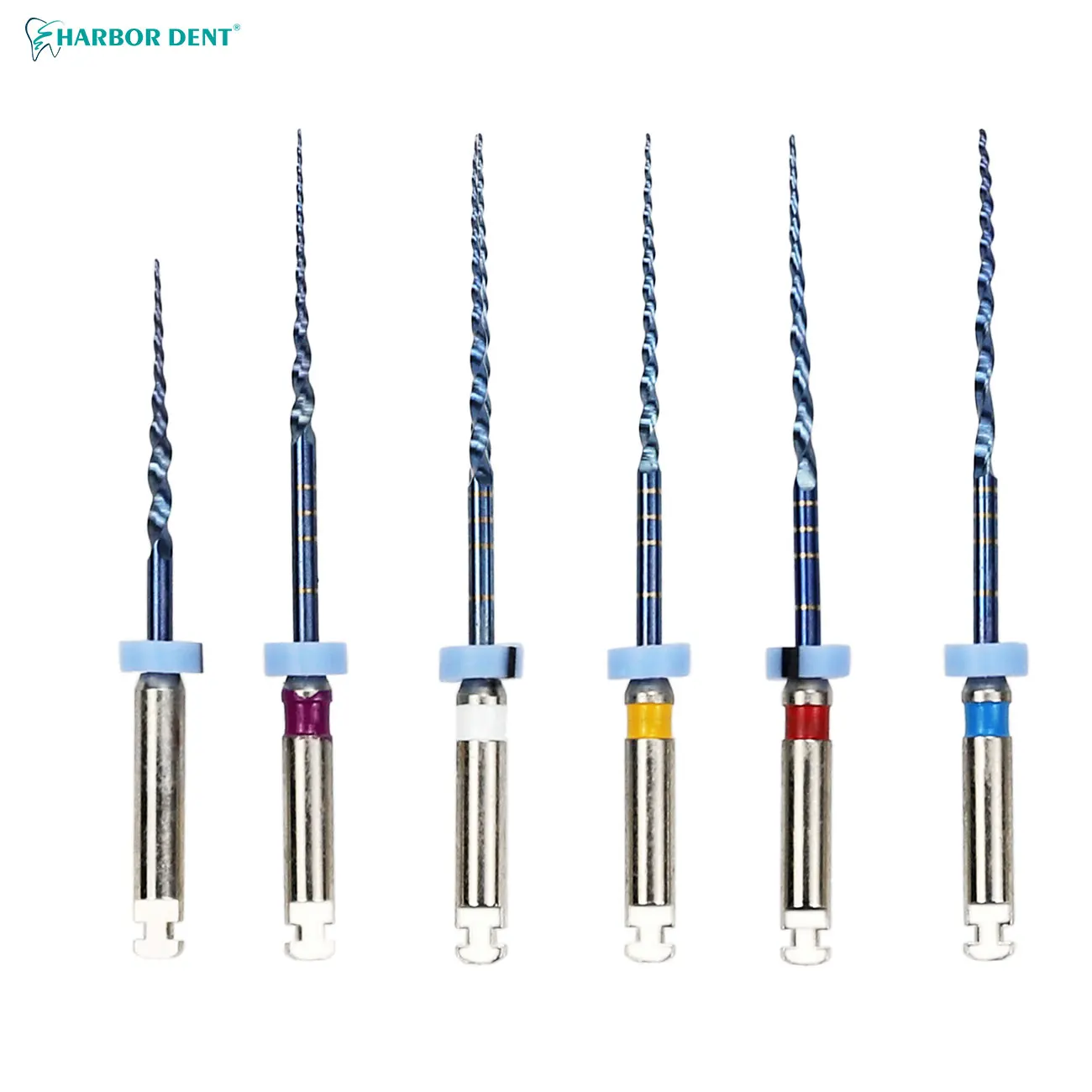 6 шт./коробка эндодододонтические пилки для корневого канала 25 мм