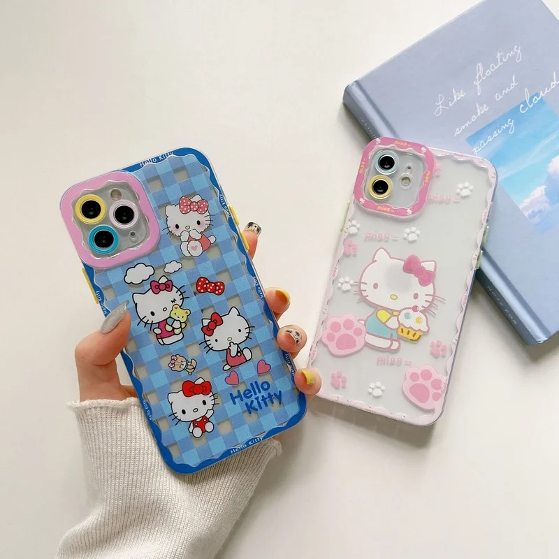 

Cartoon Cat Paw Kitty Transparent Phone Case Cover for IPhone 7 8 Plus 11 12 13 Pro X XR XS Max Shockproof Cases IPhone 13 Case