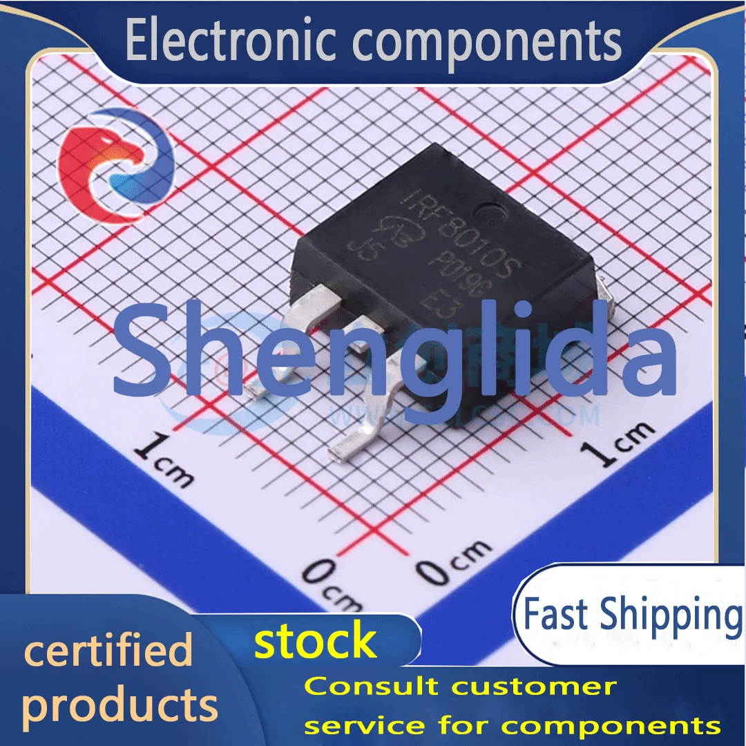 

IRF8010SP packaged TO263 field-effect transistor (MOSFET) brand new off the shelf 1PCS