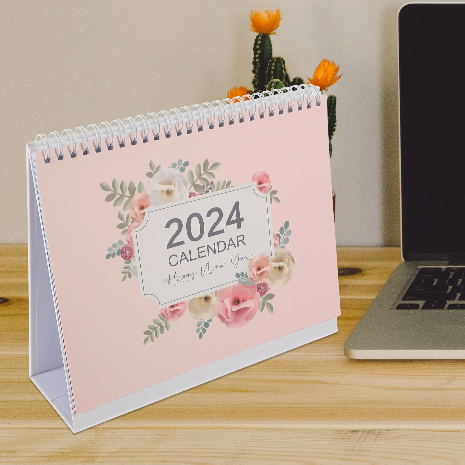 

Desktop Calendar Daily Use Monthly Planner Flip 2024 Small Paper Office Bathroom Decorations