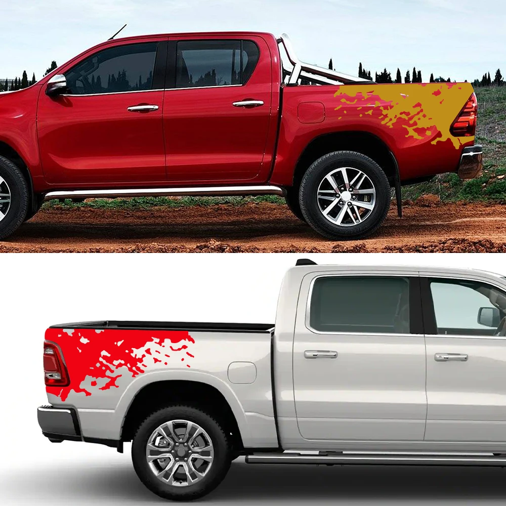 Автомобильная универсальная Наклейка для Toyota Hilux Isuzu Dmax Dodge RAM Ford F150 Chevrolet Silverado Pickup