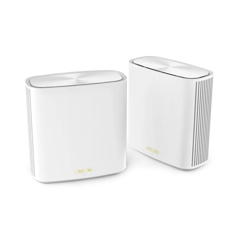 ASUS ZenWiFi AX XD6 (W-2-PK) AX5400, 2.4&5GHz OFDMA, Whole-Home AiMesh WiFi 6 Router System, Coverage up to 5,400sq.ft, 5.4Gbps