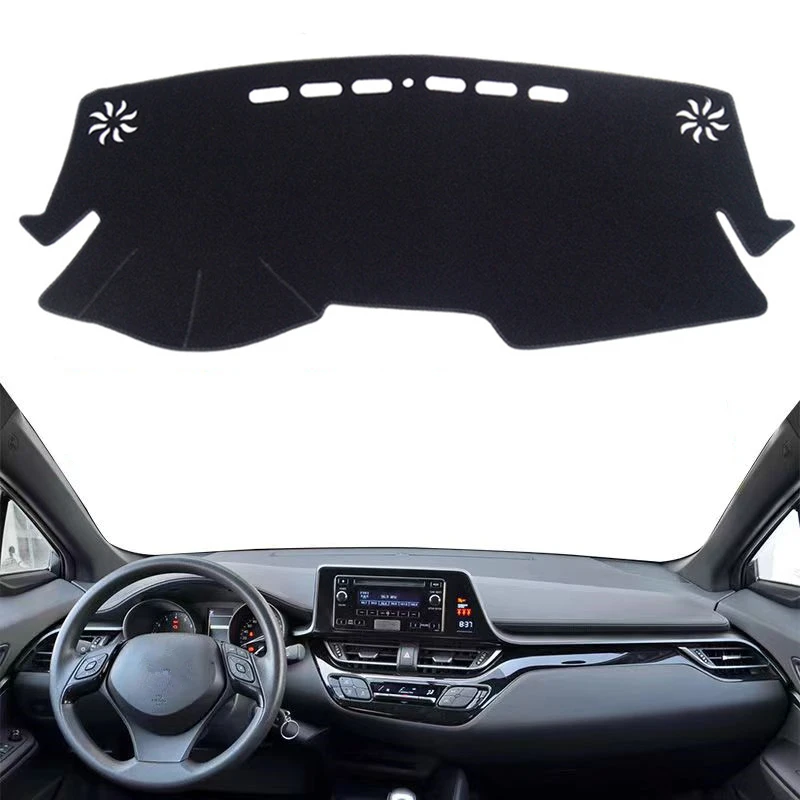 

Dashboard Cover Protect Pad For Toyota C-HR 2016-2022 2019 2020 CHR C HR Dash Board Sunshade Carpet Dashmat Mat Car Accessories