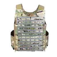 outdoor sports compatible lv119 overt tactical vest new special zipper molle back plate camouflage carbon fiber material