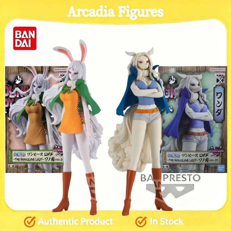 Фото В наличии: Оригинальная коллекционная фигурка Bandai Banpresto Anime One Piece DXF The Grandline Lady Carrot Wanda PV №1