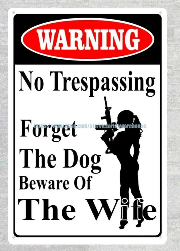 Предупреждение о отсутствии предосторожности забудьте собаке - Цена: 