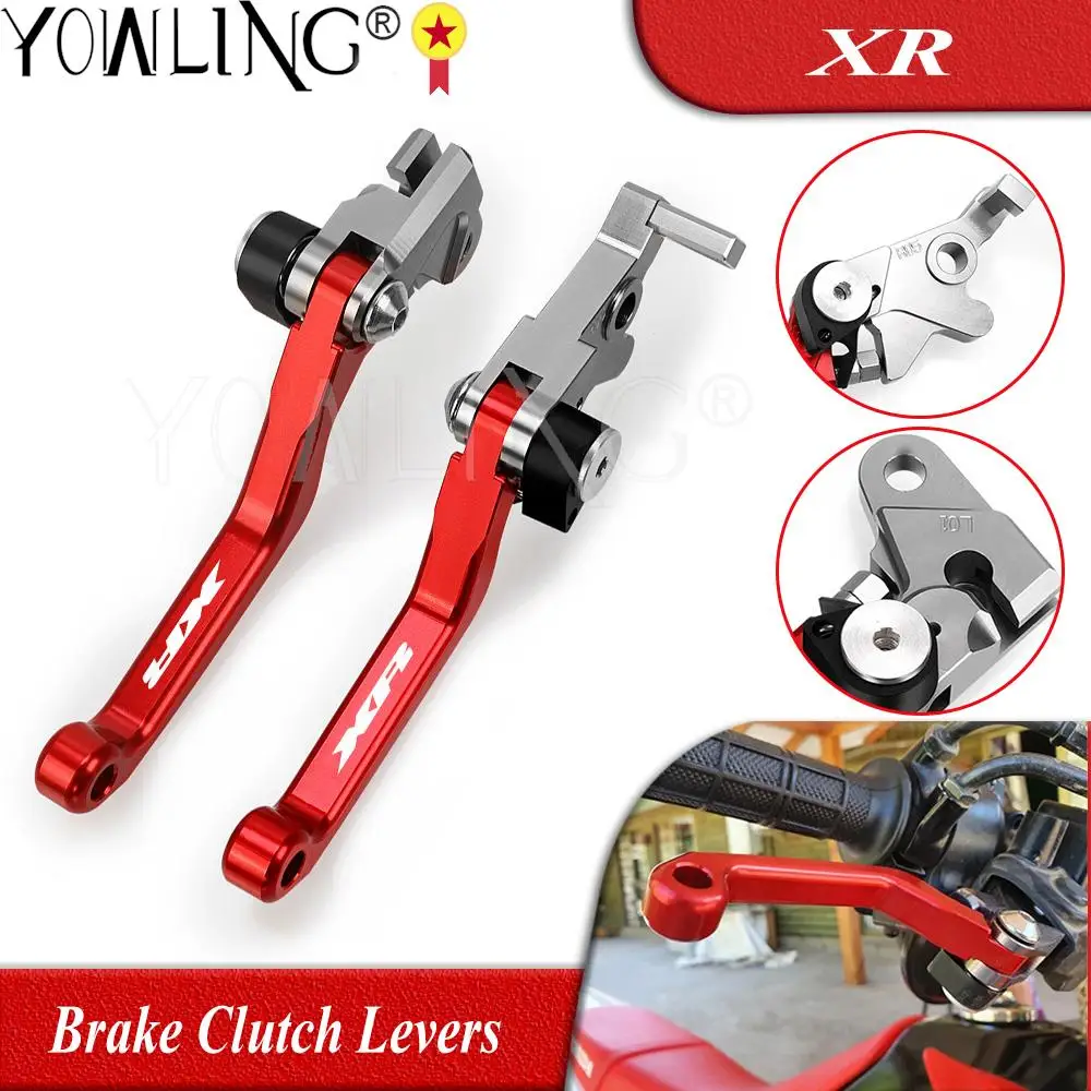 

Dirt Bike Pivot Foldable Brake Clutch Lever For Honda XR 230 250 400 650 R XR230 XR250 XR400 MOTARD XR650R Motocross Accessories