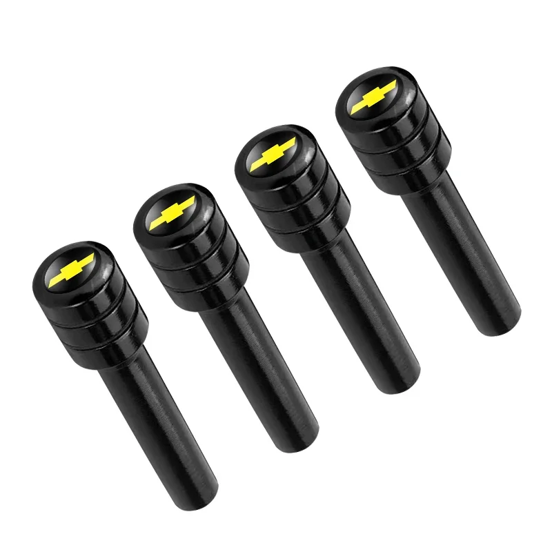 

2/4 шт. автомобильные дверные ручки замка, подъемные крышки из алюминиевого сплава для Chevrolet Spark Captiva Cruze Tracker Orlando Trax Epica