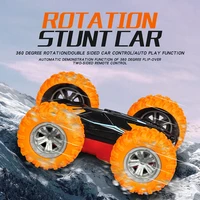 4wd rc car mini double sided stunt car 360%c2%b0 rollover drift remote control car boy toy kid gift