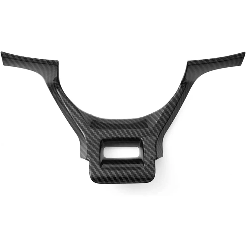 

For Kia K5 Optima 2020 2021 2022 Car Carbon Fiber Steering Wheel Cover Trim Decor Frame Accessories