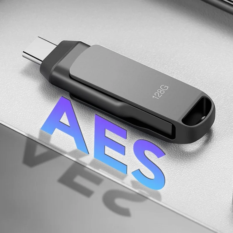 Металлический флэш-накопитель USB 3 1 256 ГБ бесплатный брелок для ключей карта