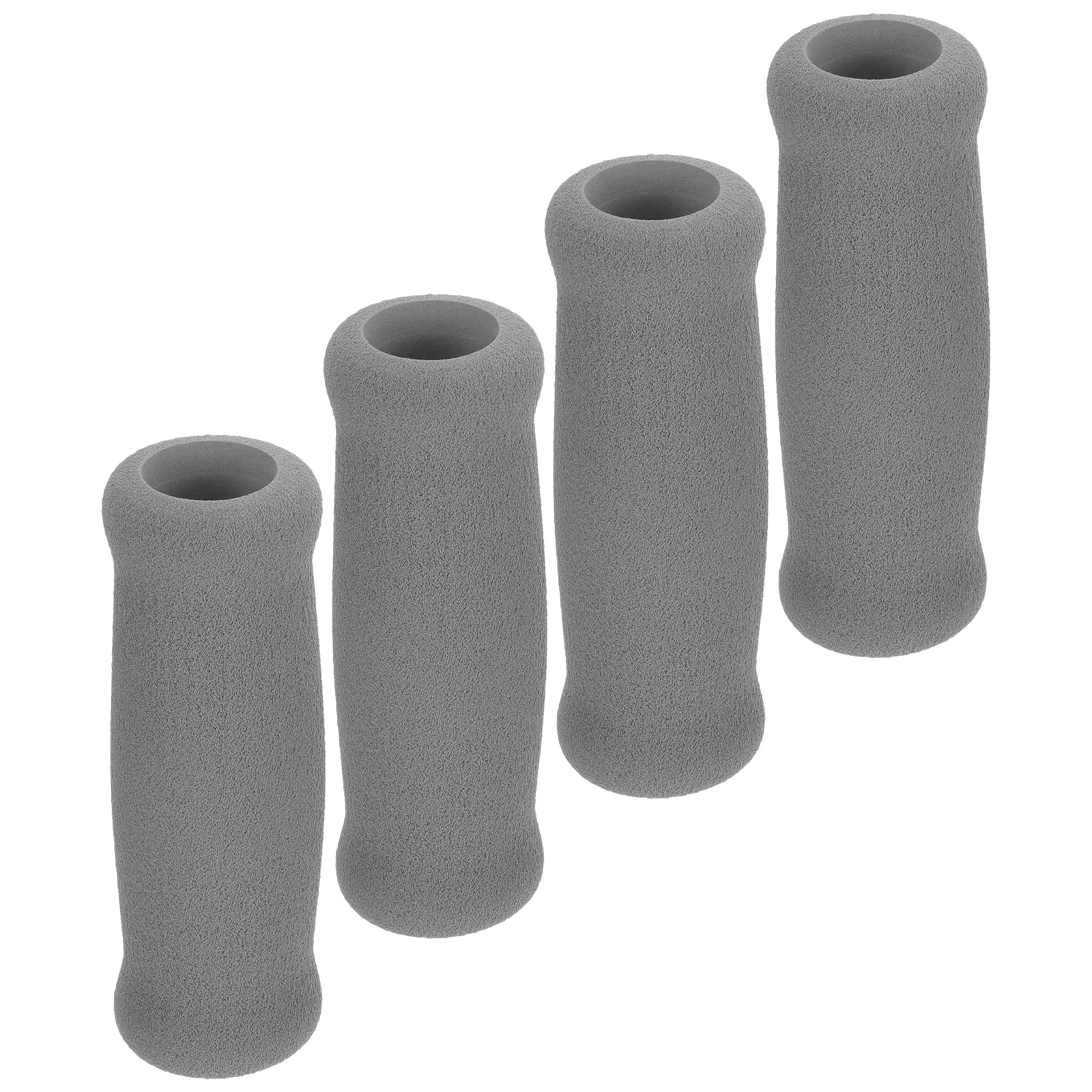 

4 Pcs Mobility Aids Hand Grips Thick Non-slip Crutch Sponge Thicken Handles Elder Accessories Reusable Cane Orthopedic crutches