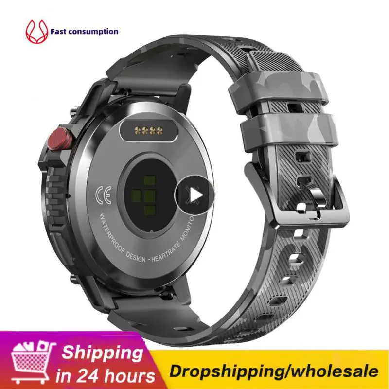 

Call Smart Watch Heart Rate 1.6 Inch Hd Screen Smartwatch Outdoor Sports Fitness Bracelet For Android Ios Men Gift