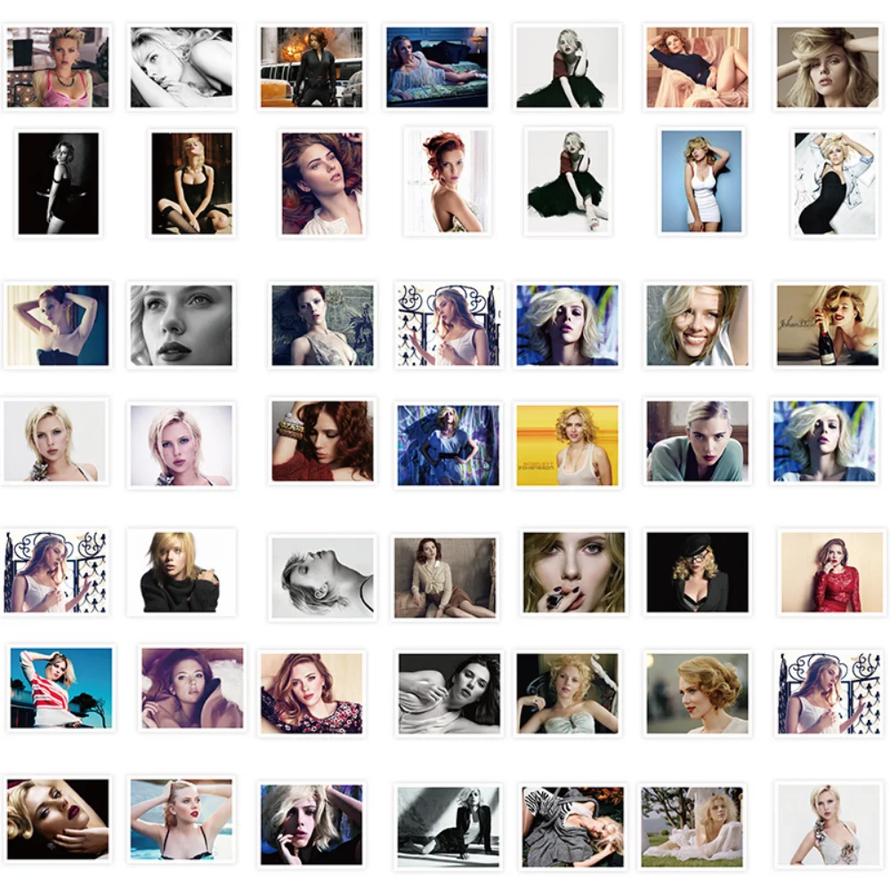 

Стикеры водостойкие для ноутбука, гитары, скейтборда, 10/52 шт.