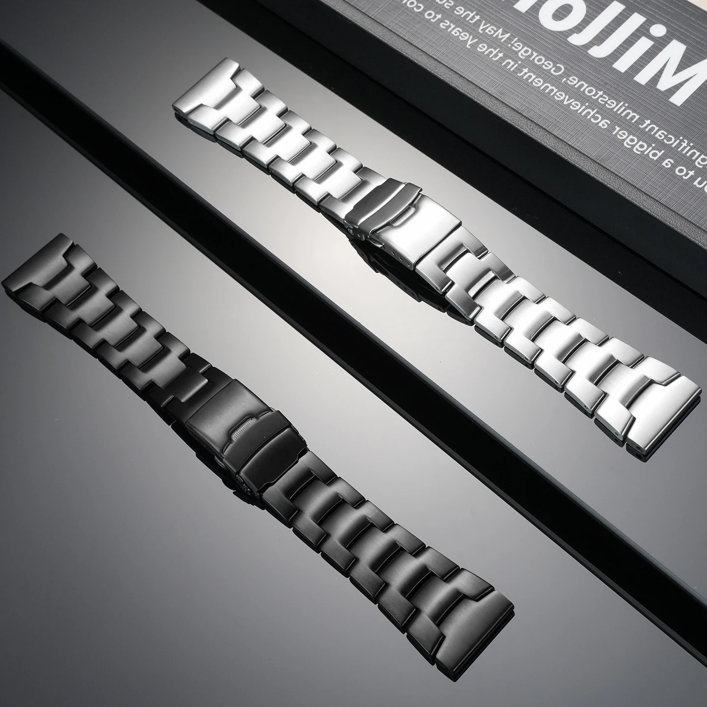 Фото Металлический ремешок для часов Casio PROTREK Series PRW-6900Y/6800/3400 PRW-6600 PRG-600Y PRG-650/600, мужской ремешок из нержавеющей стали 23 мм 24 мм №2