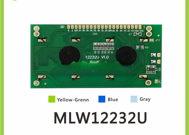 Графический матричный экран 12232 122x3 2 ЖК-модуль графический модуль mlw12232u