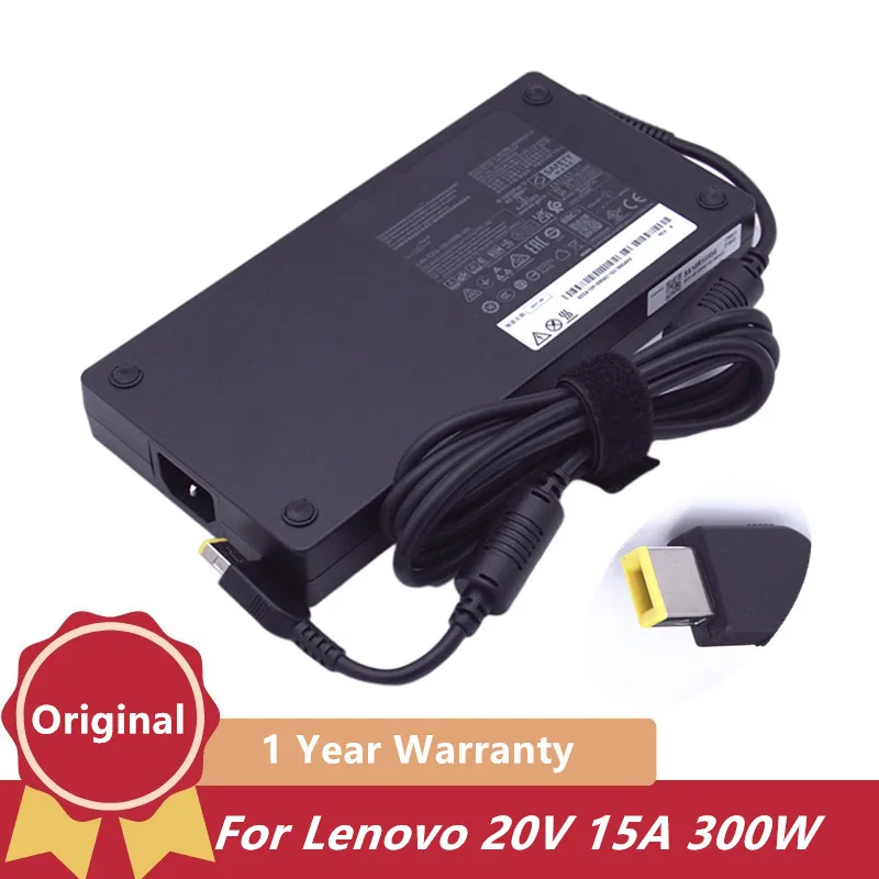 Фото Оригинальное зарядное устройство переменного тока ADL300SDC3A, 300 Вт, для Lenovo ThinkPad 20V 15A R9000P R9000K Y9000K 5A10W86289, блок питания для ноутбука №1
