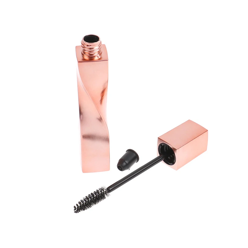 

15ml Empty Bottle Black Eyelash Tube Mascara Cream Portable Vial/Container Refillable Bottles Rose Gold Mascara Sample Packing