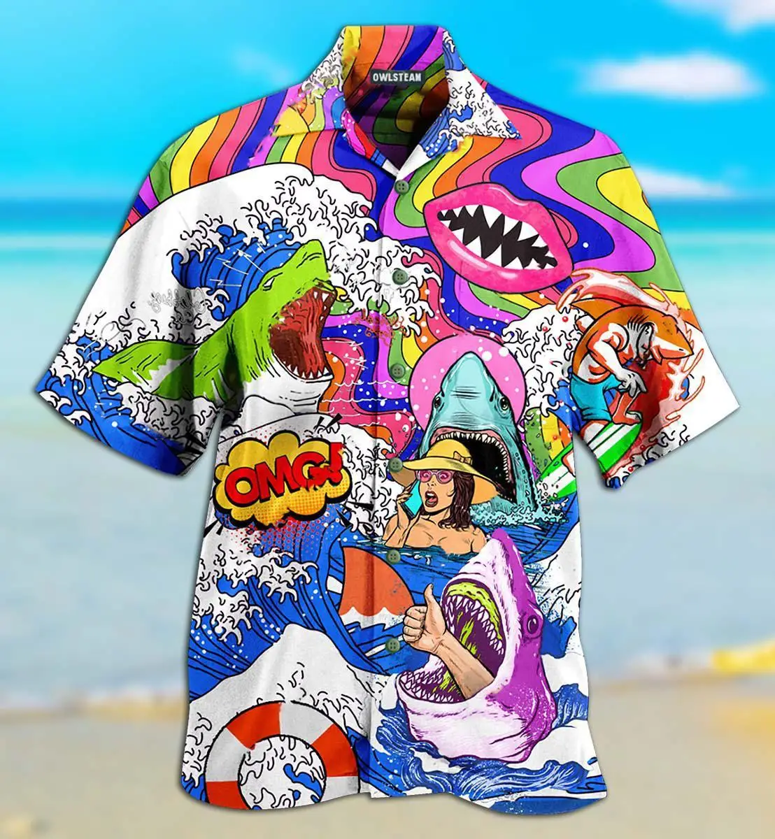 2022 Men's Hawaiian Shirt Cuban Collar Short Sleeve Oversize Top 3d Print Shirt For Men Beach Summer Holiday Vacation Club Dress