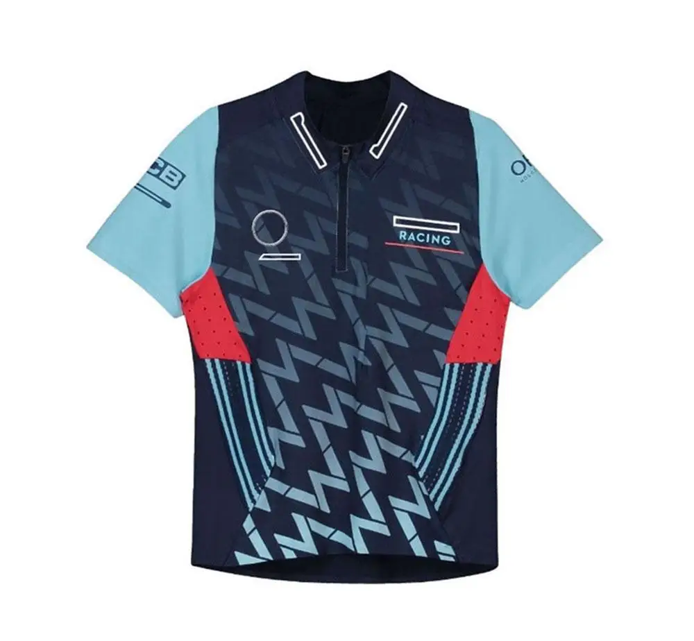 

F1 team T-shirt 2022 new racing suit half-sleeve T-shirt fan custom models can be enlarged