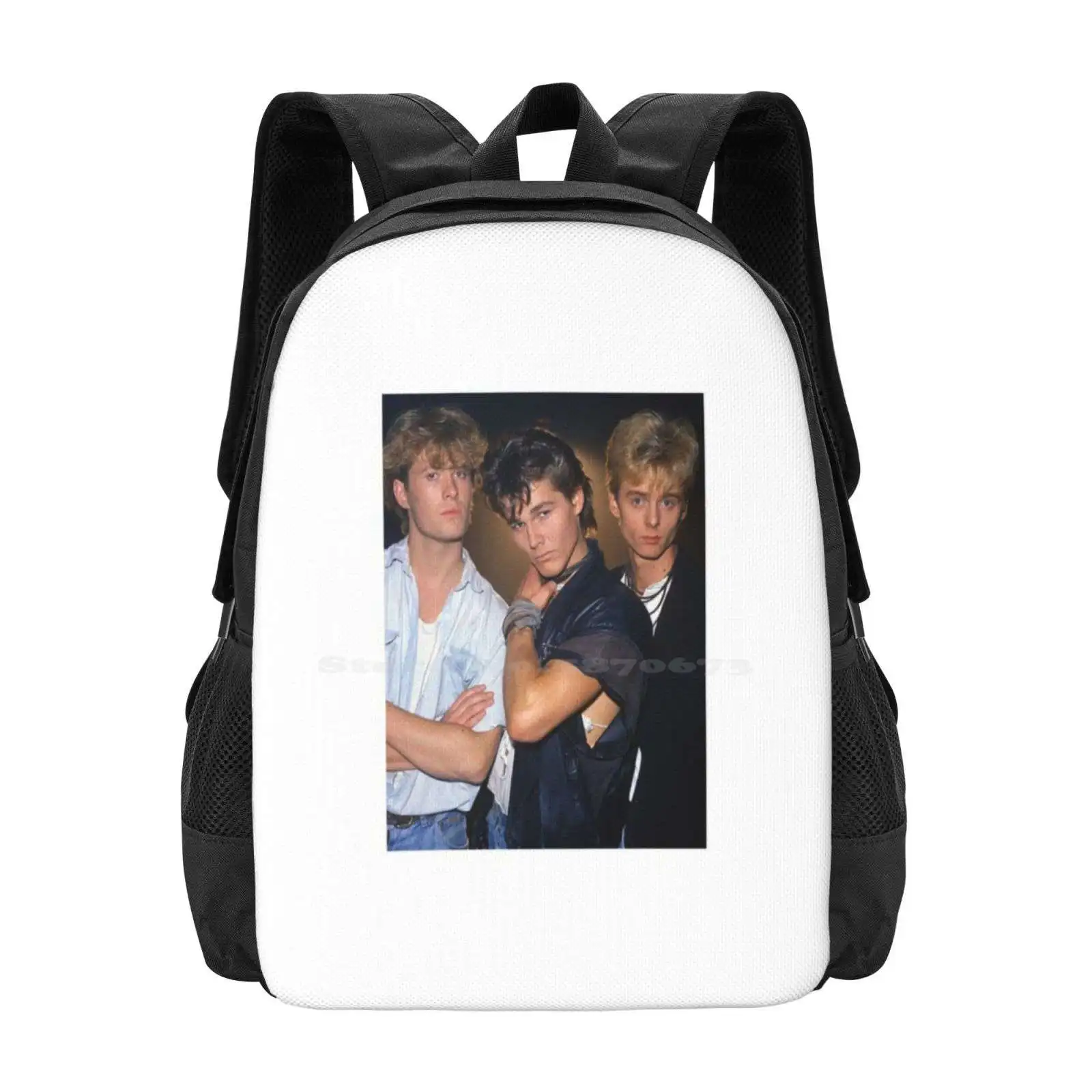 

A-Ha New Arrivals Unisex Bags Student Bag Backpack Aha Band Music Vintage 80S Boy Band Take On Me Morten Harket A Ha