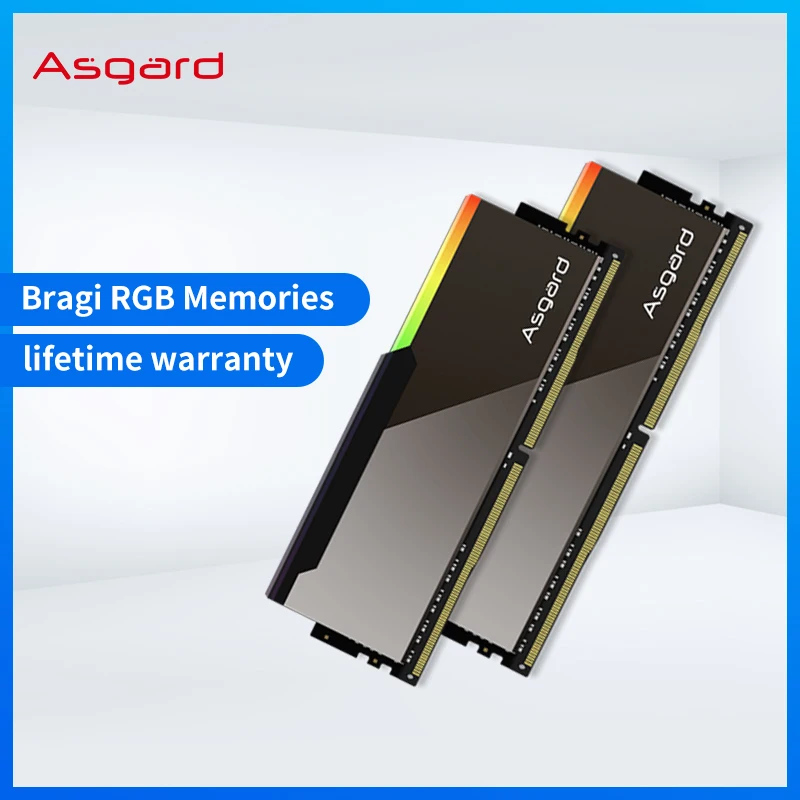 Asgard Bragi ПК DDR4 RGB ОЗУ 16 Гб 8Гб X2 3600 МГц 4000 МГц CL14 CL16 отборный B-die зеркальный дизайн памяти ОЗУ для настольного компьютера