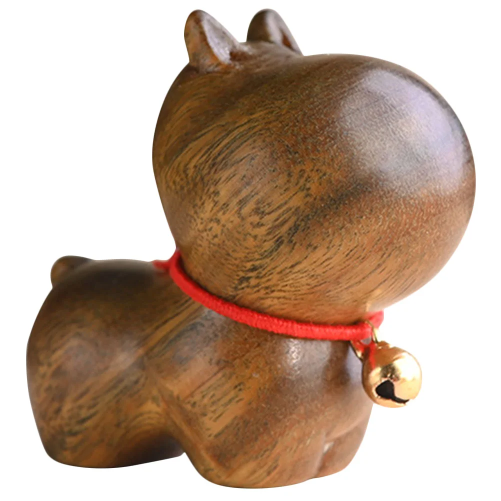 

Hippo Decor Figurines Figurine Statue Ornament Home Wooden Toy Gardendecorations Statues