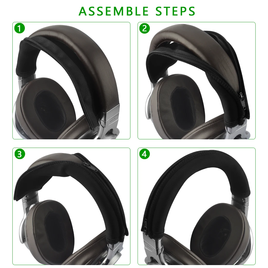 Тканевый чехол Geekria Flex совместимый с Sony MDR1A MDR-1ADAC MDR-1ABT MDR-1RNC MDR1RBT