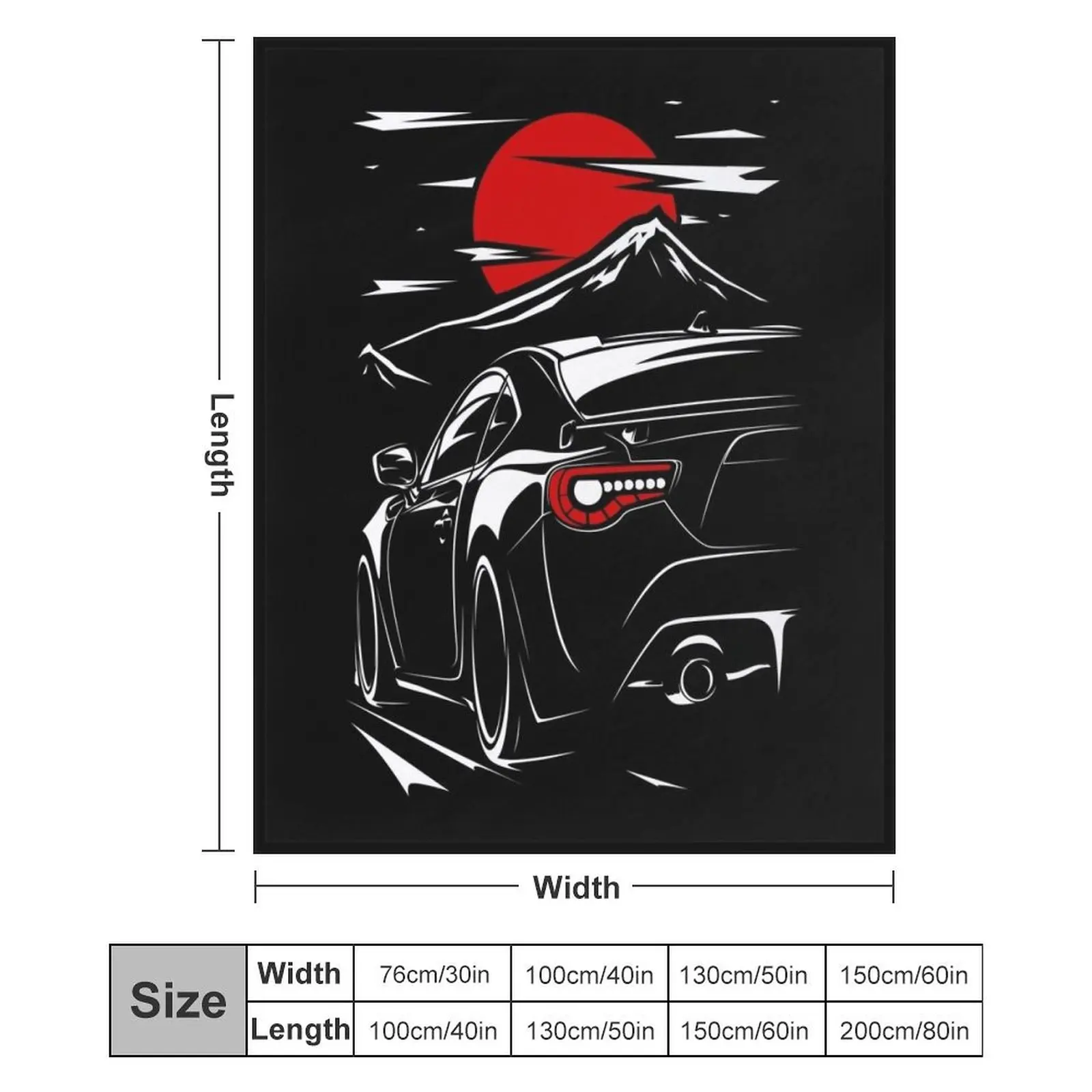 GT86 Hachiroku пледы украшения для дивана дивана-кровати одеяла