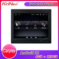 kirinavi 7 android 11 car radio automotivo for porsche carrera gt car dvd multimedia player auto gps navigation 2002 2005 4g
