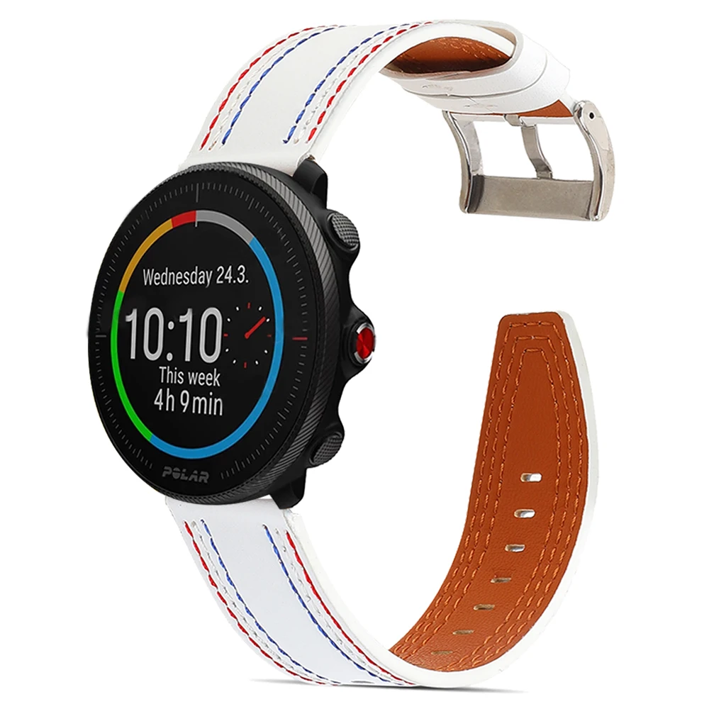 

Ремешок кожаный для часов Polar Vantage M2 M/IGNITE 2, 20 мм 22 мм