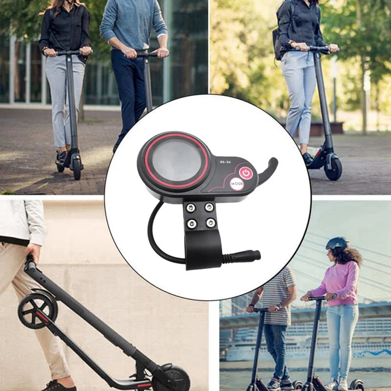 Пластиковый счетчик QS-S4 72 В + кнопка переключения только для электрического