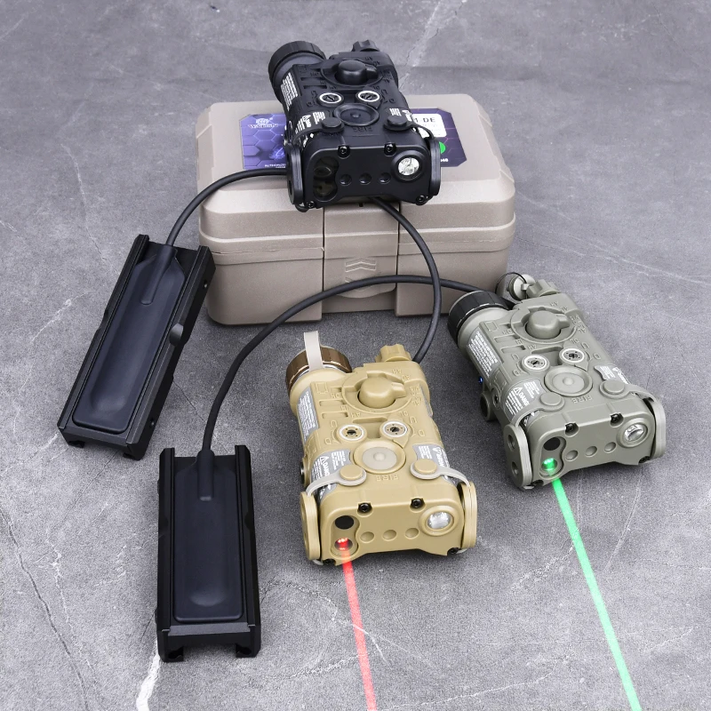 Тактический лазерный набор NGAL Красная Зеленая синяя точка без ИК-подсветки Ngal