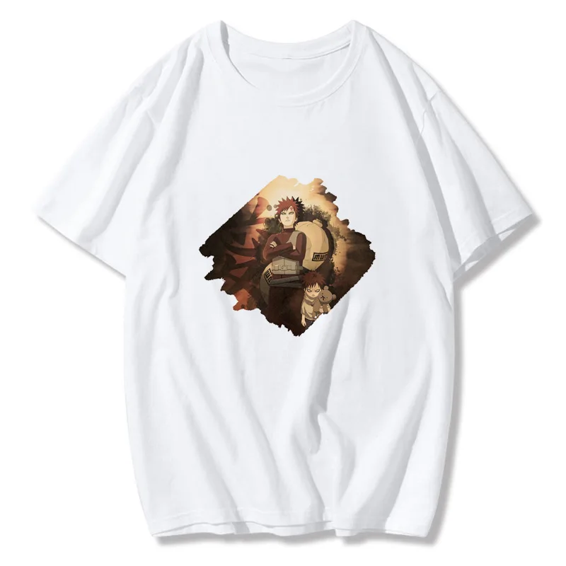 

Naruto Men and Women with Short Sleeves Graphic Tee Plus Fashion Graphic T Shirts Anime Peripheral Kawaii Clothes