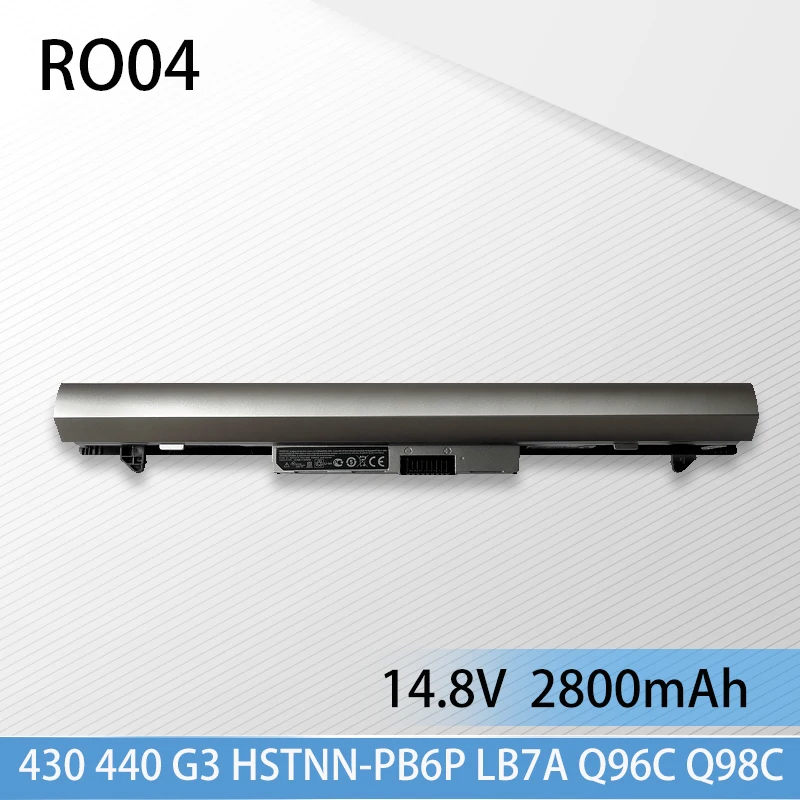 

RO04 Laptop Battery For HP ProBook 440 446 G4 R004XL R006XL HSTNN-DB7A/Q96C/Q98C/Q04C/PB6N/DB6Y/LB7K RO04040XL RO06055XL RO04044