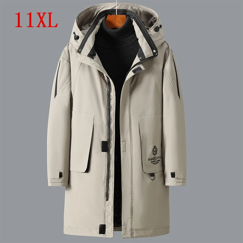 2022 New Autumn And Winter Men's Warm Parkas Streetwear Cotton Coats Slim Male Jackets Solid Windproof Padded Coat Mens Clothing
