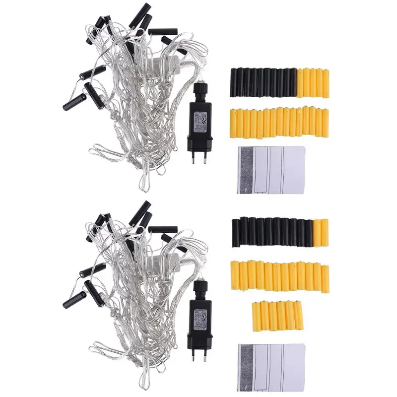 

587D EU/US/UK Plug 10-in-1 AA AAA Battery Replace 2x 3x AA AAA Batteries Power Adapter for Electric Toy LED Light