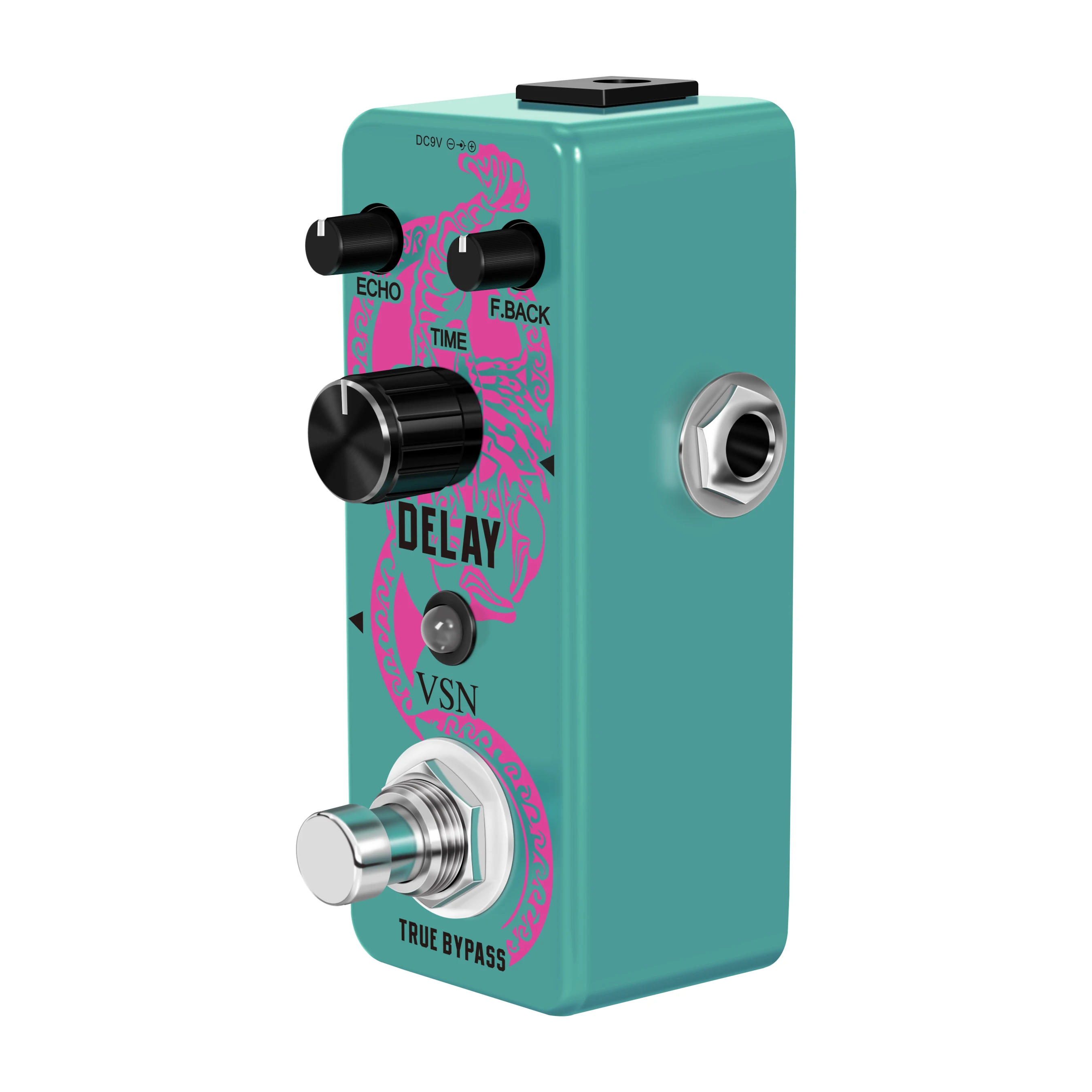 VSN LEF-314 педаль задержки гитары переключение аналоговых искусств полная винтажная