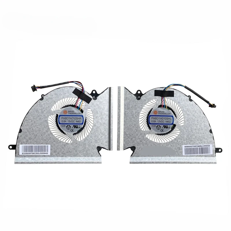 Новый оригинальный вентилятор охлаждения процессора и графического для MSI GP76 GE76