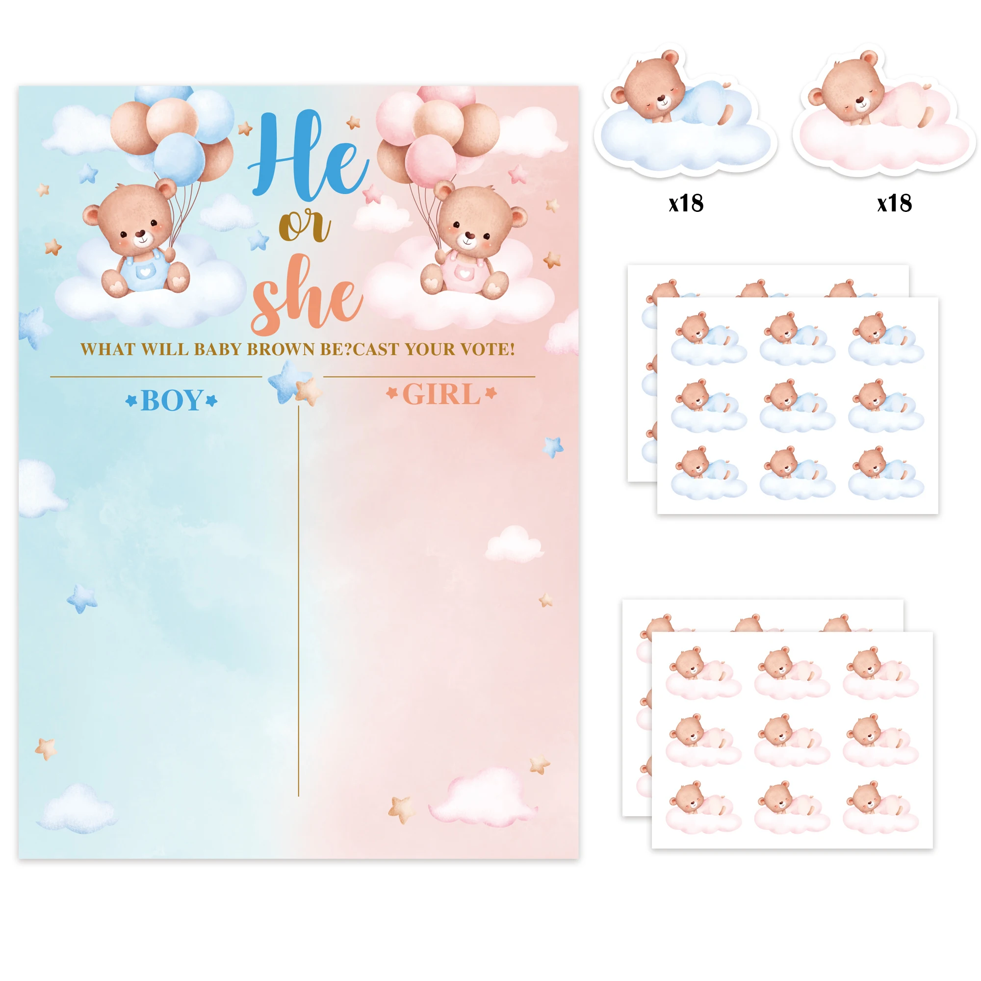 Детская игровая табличка украшение для дней рождения и вечеринок раскрытие пола