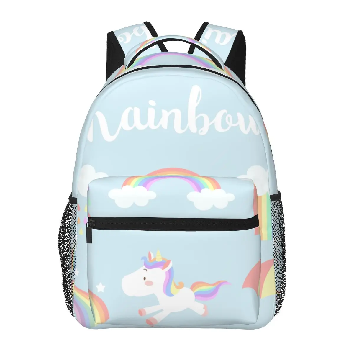 

Cute Pastel Rainbow Pattern 2022 New Backpack School Backpack for Teenage Girls Boys Mochilas
