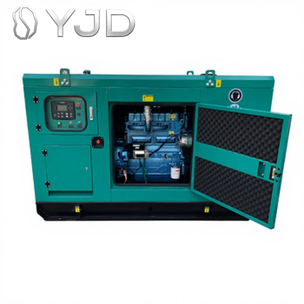 Фото Дизельный генератор DYJD KC-750GF 750/800 кВт Mitshi S12H-PTA с автозапуском, 3-фазный, бесшумный, мобильный, на прицепе, с возможностью параллельного подключения №1
