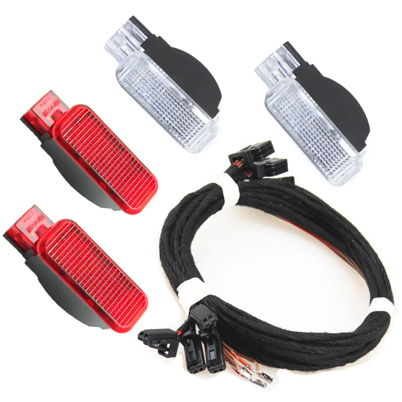 

Car Interior Light Door Panel Warning Light Lamps Wiring Harness For A3 S3 A4 A5 A6 A7 A8 Q3 Q5 Q7 TT RS3 8KD947415C 8KD947411