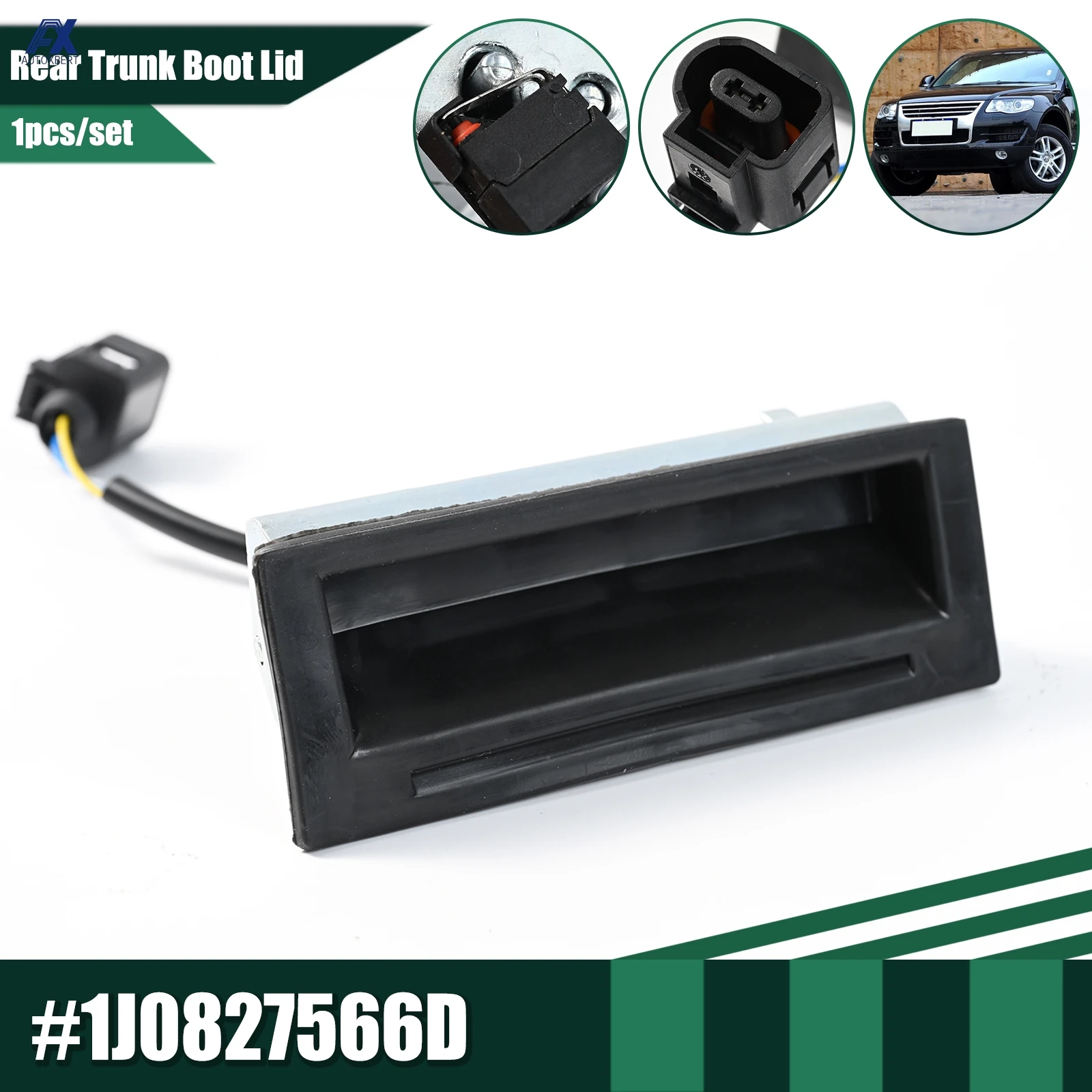 

Ручка микропереключателя задней двери багажника для VW Golf 4 GTI Bora mk4 Jetta A4 Passat B5 1999-2005 Touareg 7L 1J 0827566 Д