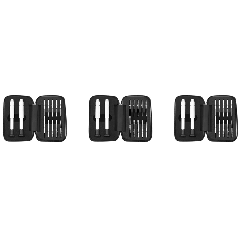

3 Set Glasses Precision Screwdriver Kit Watch Jewelry Eyeglasses Repairing Tool
