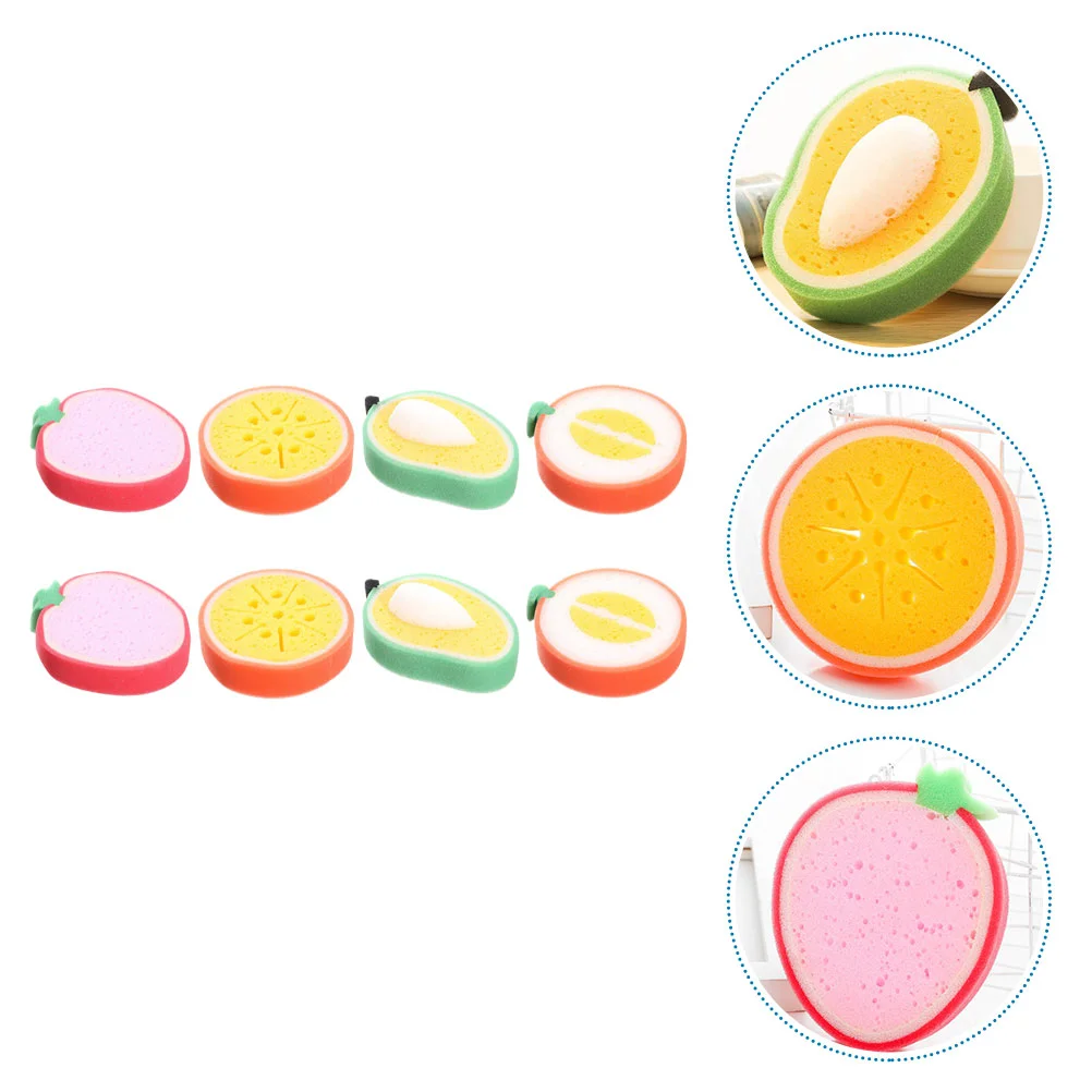 

Губка для ванны и душа для тела, щетка-скребок Loofah, Детские губки, отшелушивающая тарелка, пуф, Babywash, скребки для чистки фруктов